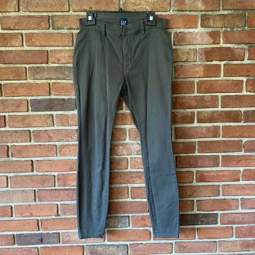 GAP Stretch Skinny Pant Gray 4